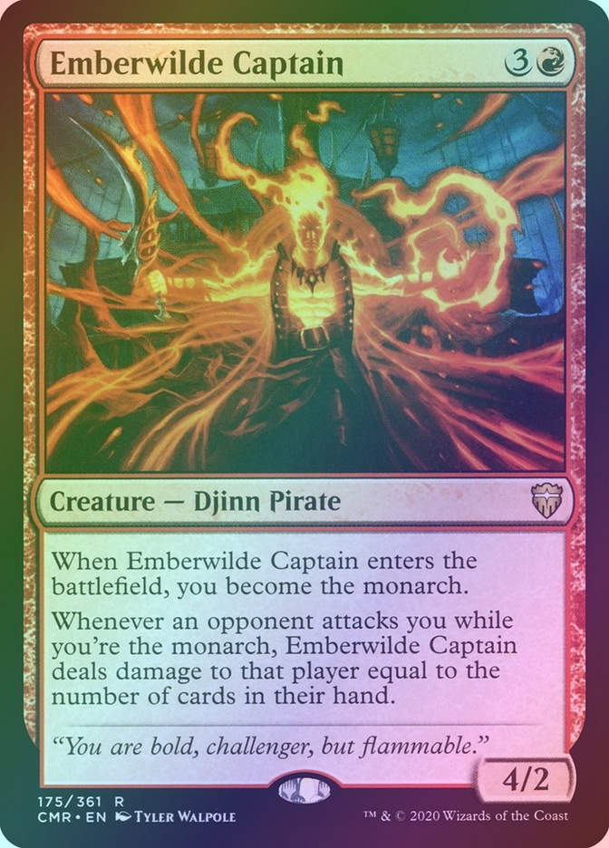 Emberwilde Captain (CMR) (175) / Foil
