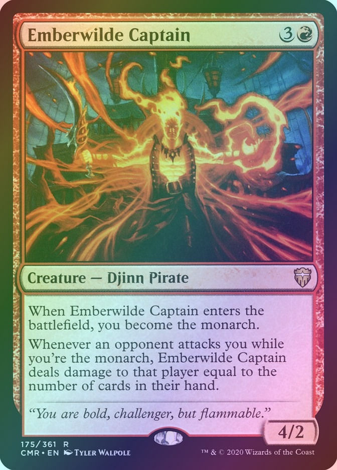Emberwilde Captain (CMR) (175) / Foil
