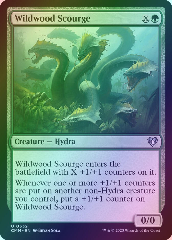 Wildwood Scourge (CMM) (332) / Foil