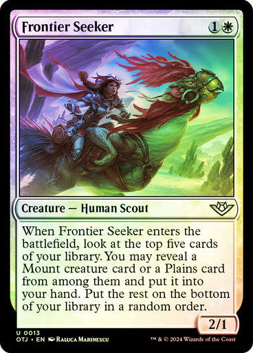 Frontier Seeker (otj) (13) / Foil