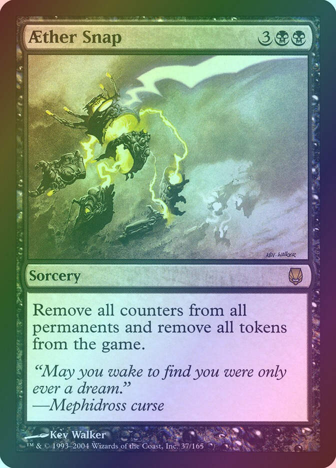 Aether Snap (DST) (37) / Foil