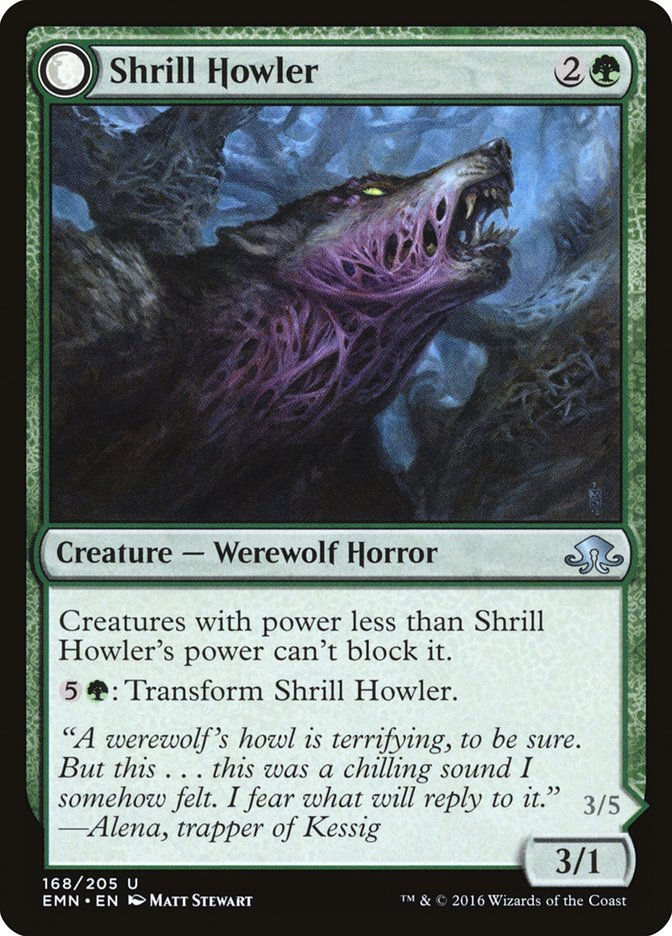 Shrill Howler // Howling Chorus (EMN) (168) — cara 1 de 2