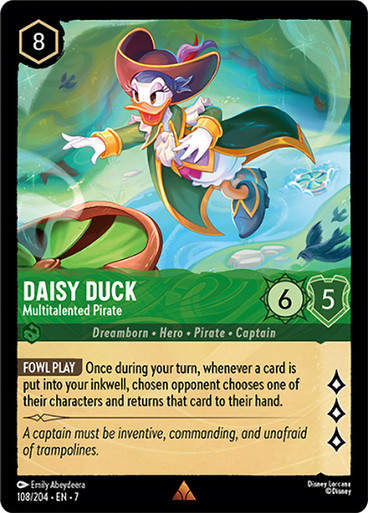 Daisy Duck - Multitalented Pirate (LOR_ARC)