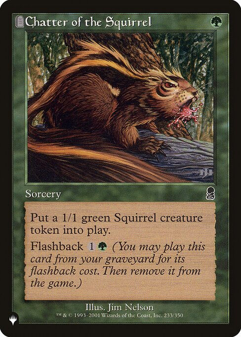 Chatter of the Squirrel (PLST) (ODY-233)