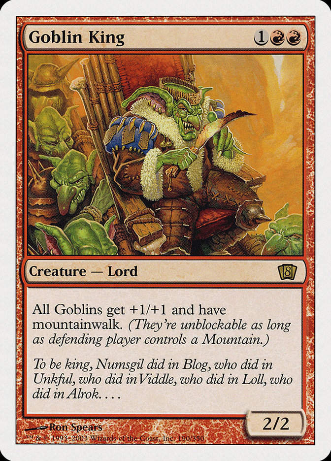 Goblin King (8ED) (190)
