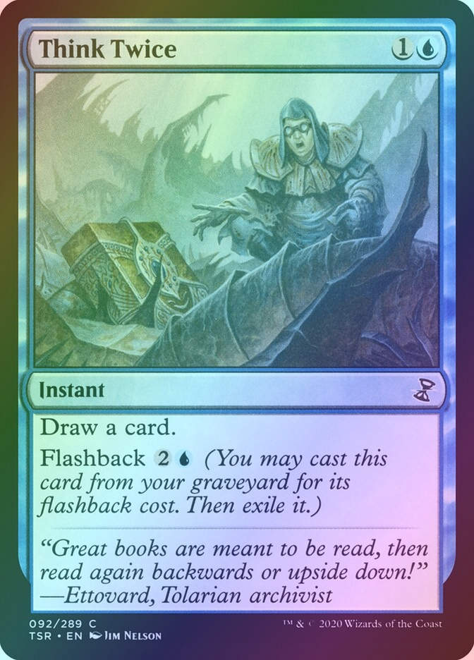Think Twice (TSR) (92) / Foil