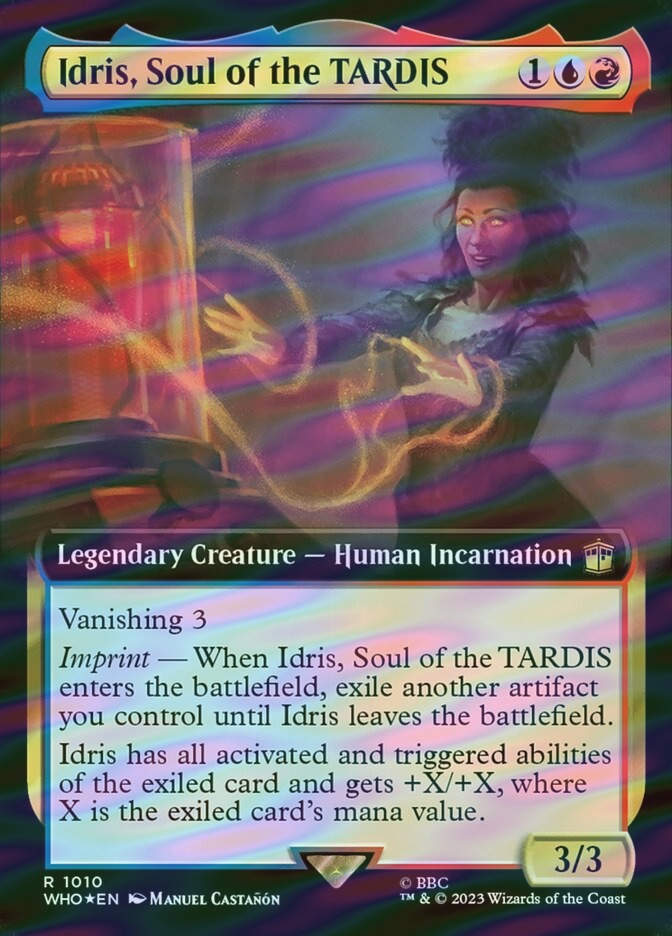 Idris, Soul of the TARDIS (WHO) (1010) / Extended Art / Surge Foil