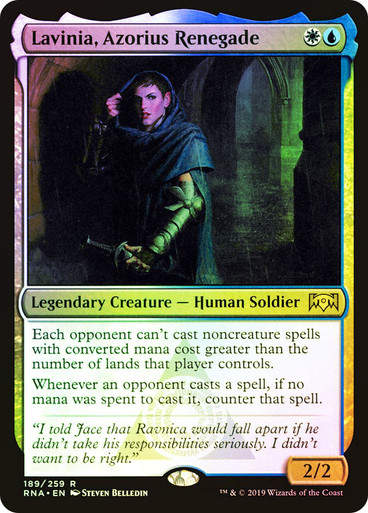 Lavinia, Azorius Renegade (RNA) (189) / Foil