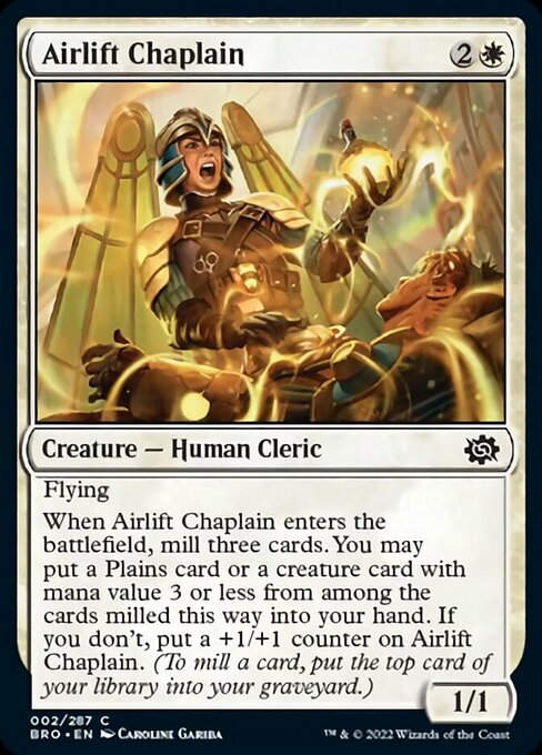 Airlift Chaplain (BRO)