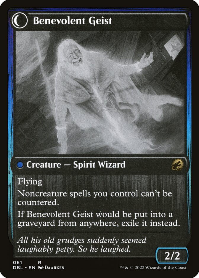 Malevolent Hermit // Benevolent Geist (DBL) (61) — cara 2 de 2