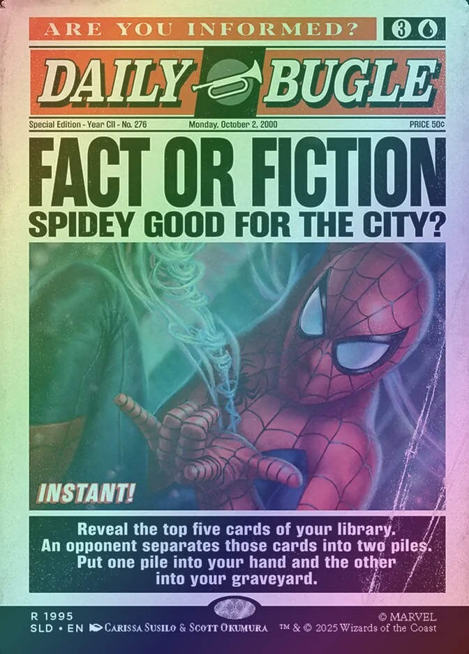 Fact or Fiction (SLD) (1995) / Borderless / Foil