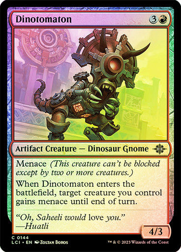 Dinotomaton (lci) / Foil