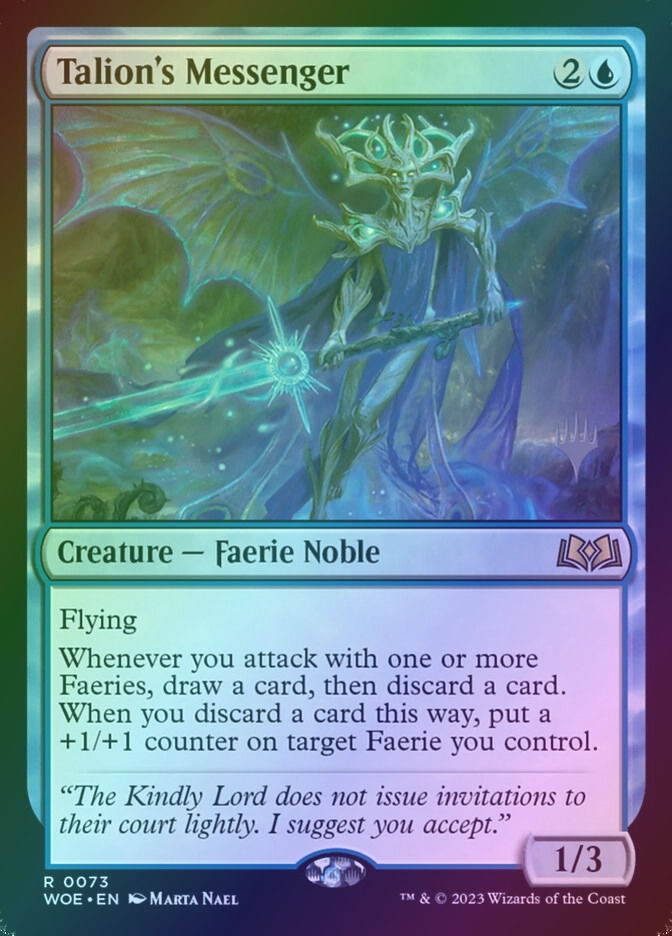 Talion's Messenger (PWOE) (73p) / Foil