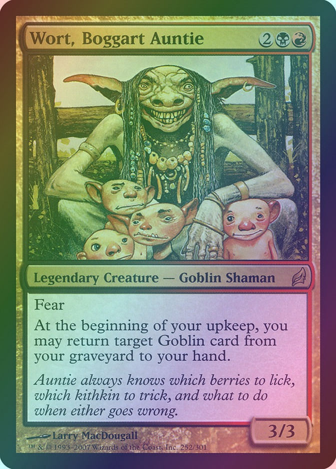 Wort, Boggart Auntie (LRW) (252) / Foil