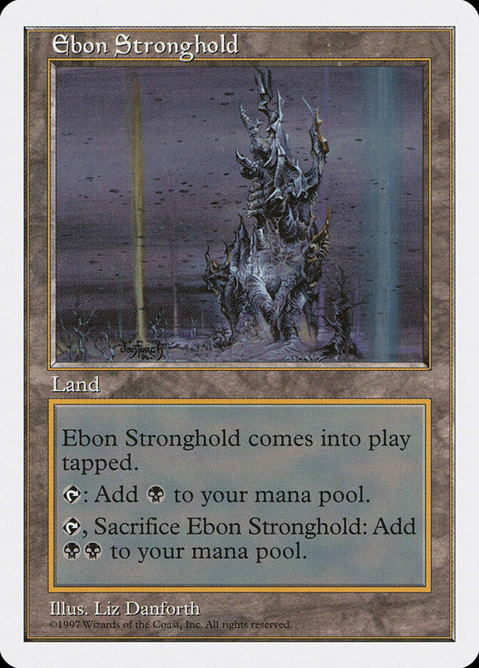 Ebon Stronghold (5ED) (416)