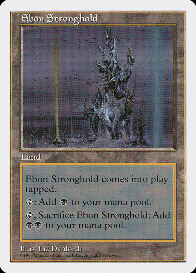 Ebon Stronghold (5ED) (416)
