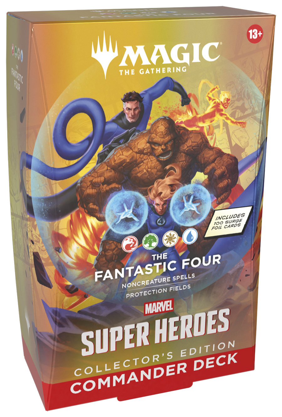 Marvel Super Heroes Commander Decks Collector's Edition - Fantastic Four — cara 1 de 2