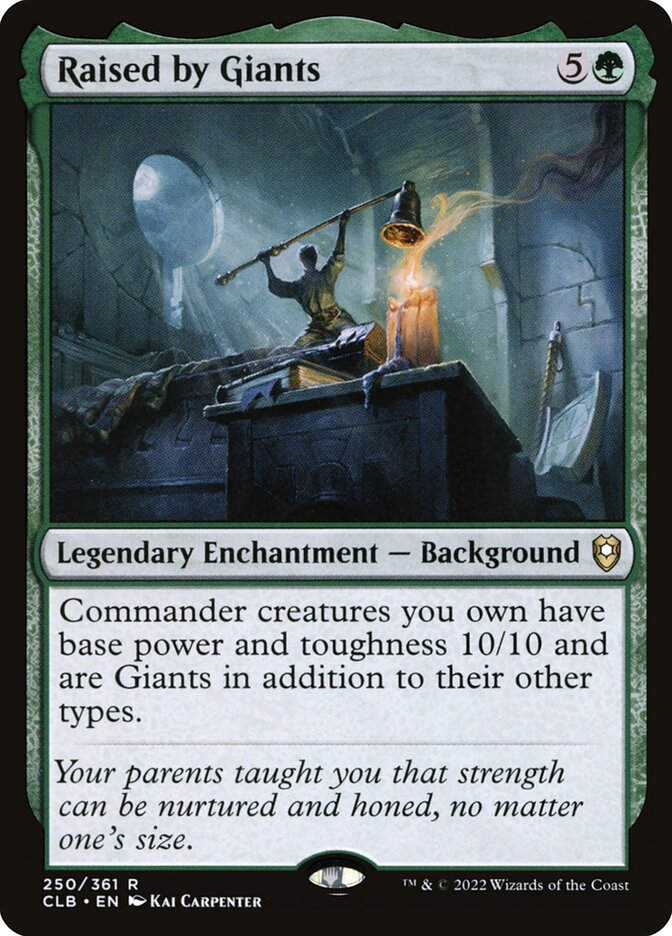 Raised by Giants (CLB) (250)