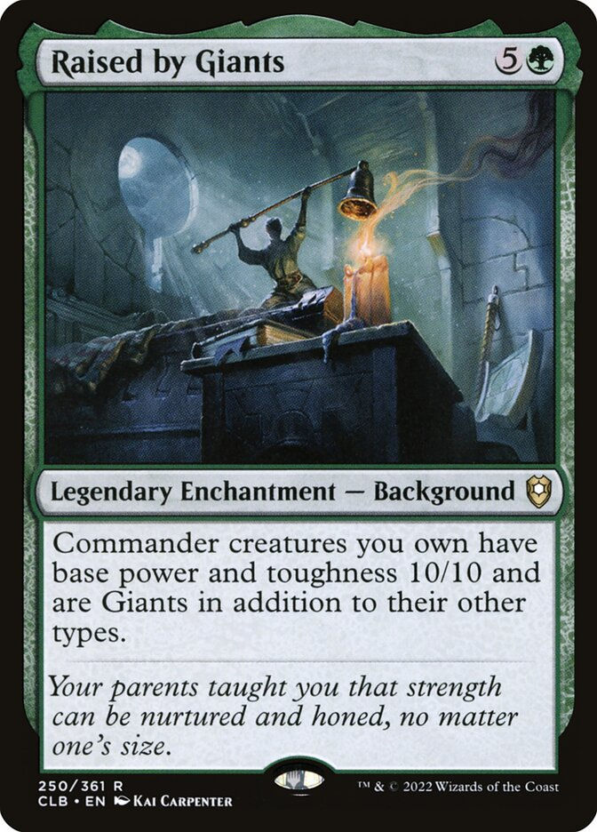Raised by Giants (CLB) (250)