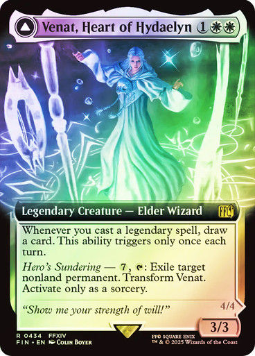 Venat, Heart of Hydaelyn // (FIN) (434) / Extended Art / Foil