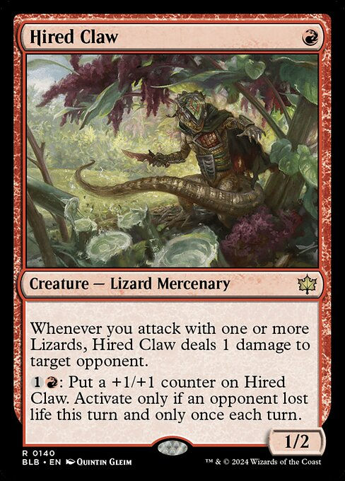 Hired Claw (blb) (140)