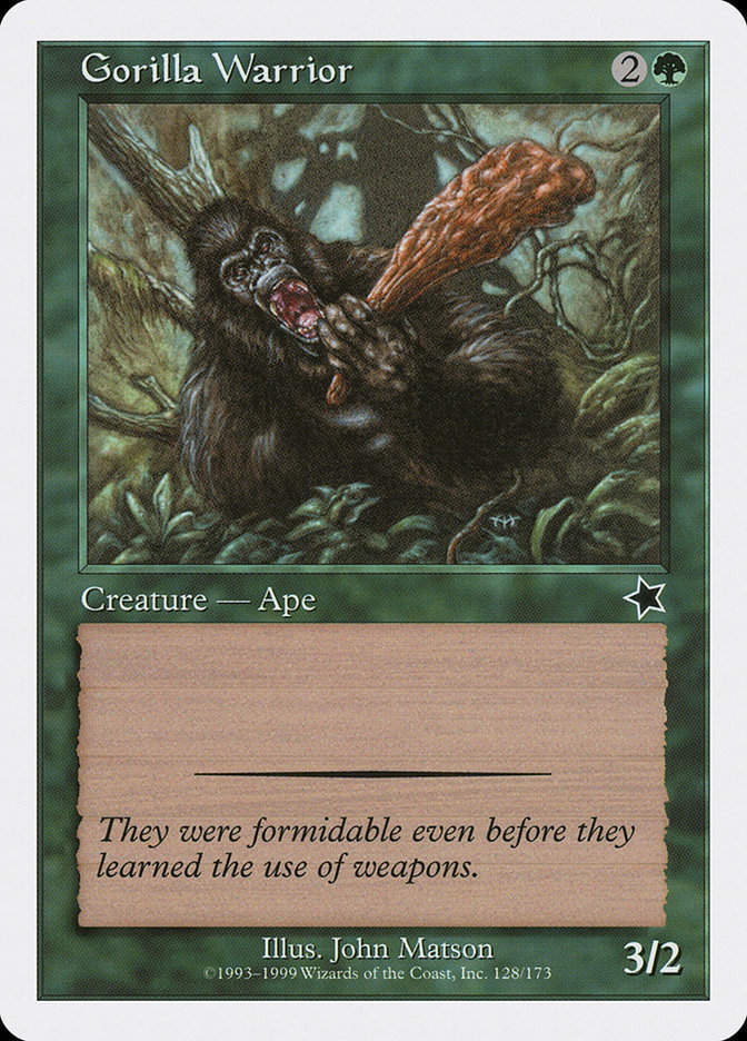 Gorilla Warrior (S99) (128)