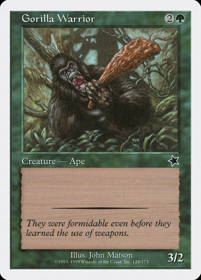Gorilla Warrior (S99) (128)