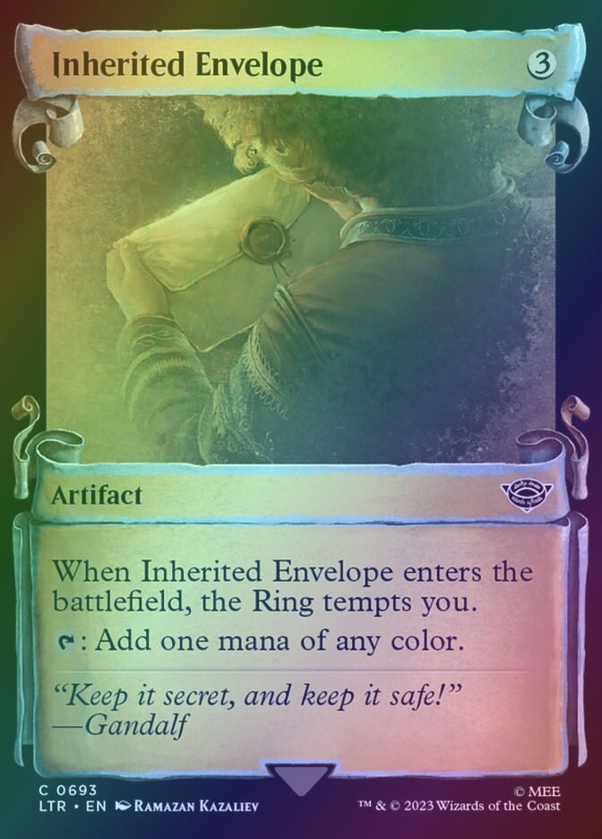 Inherited Envelope (LTR) (693) / Showcase / Foil