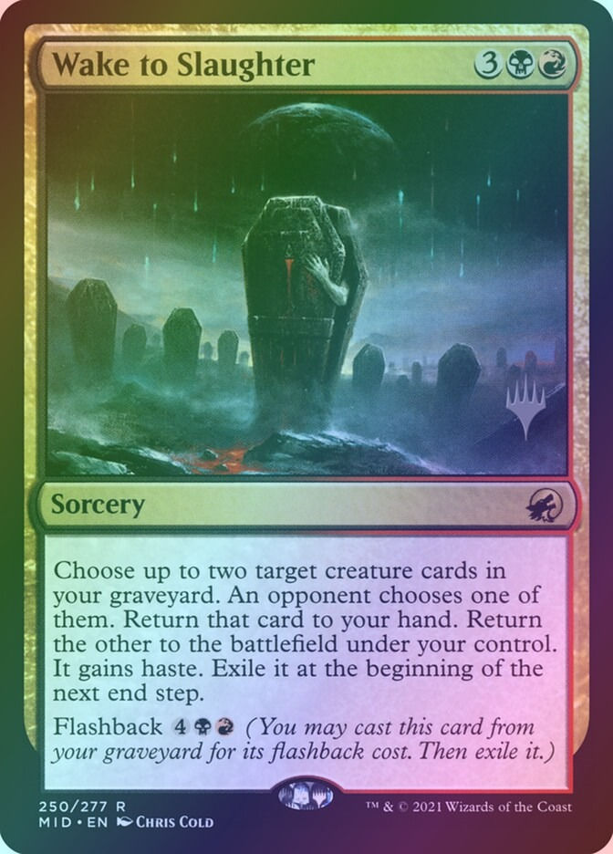 Wake to Slaughter (PMID) (250p) / Foil