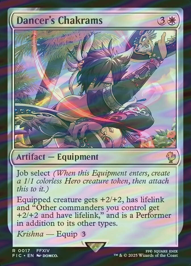Dancer's Chakrams (FIC) (17) / Surge Foil