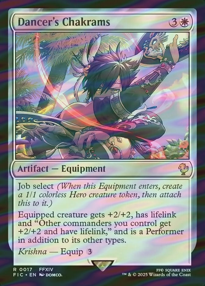 Dancer's Chakrams (FIC) (17) / Surge Foil