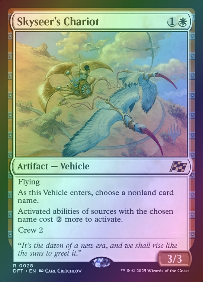 Skyseer's Chariot (PDFT) (28p) / Foil