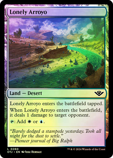 Lonely Arroyo (otj) (260) / Foil