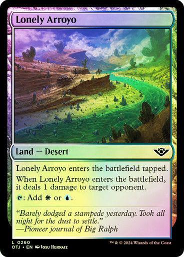 Lonely Arroyo (otj) (260) / Foil