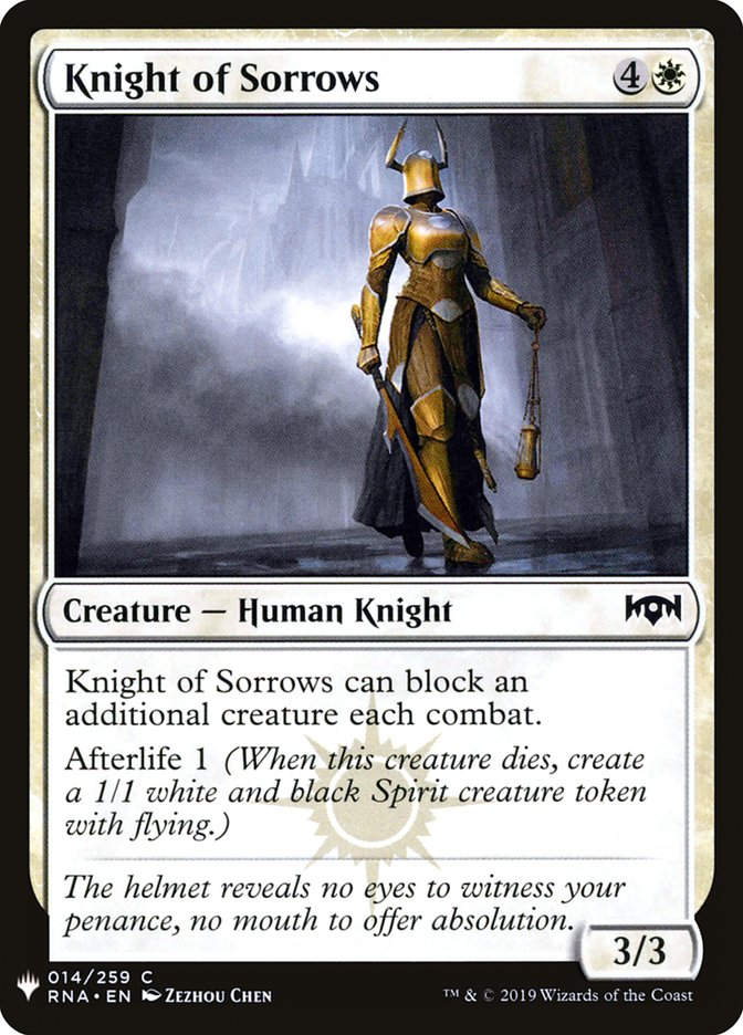 Knight of Sorrows (MYS)