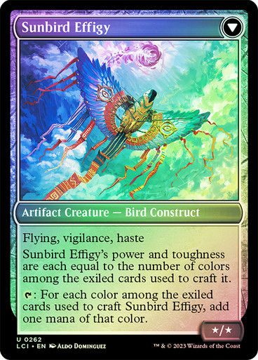 Sunbird Standard // Sunbird Effigy (lci) / Foil — cara 2 de 2