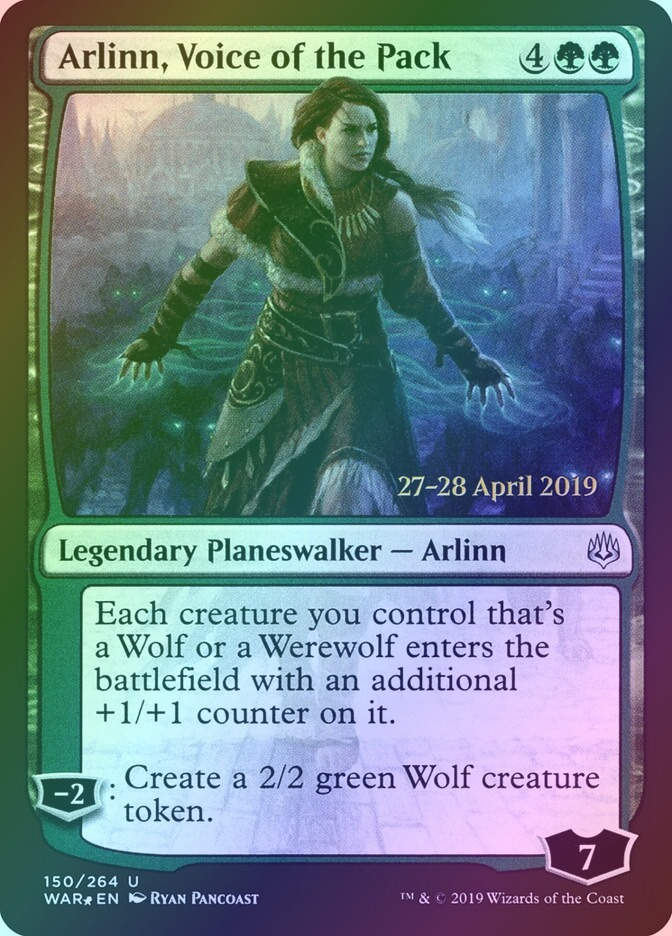 Arlinn, Voice of the Pack (PWAR) (150s) / Foil