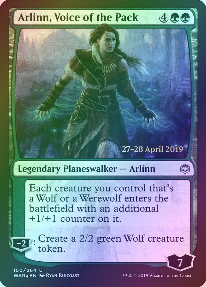 Arlinn, Voice of the Pack (PWAR) (150s) / Foil