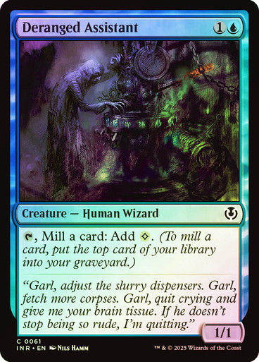 Deranged Assistant (INR) (61) / Foil