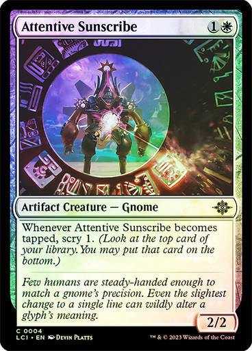 Attentive Sunscribe (lci) / Foil