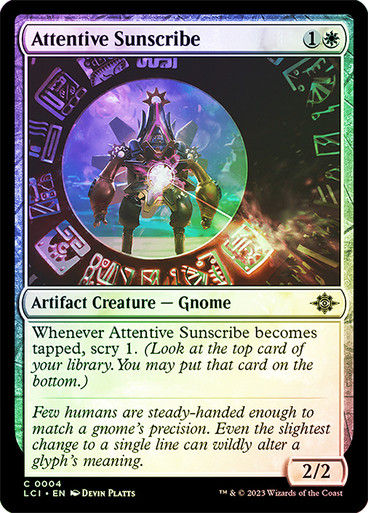Attentive Sunscribe (lci) / Foil