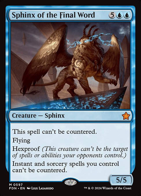 Sphinx of the Final Word (FDN) (597) (Starter)