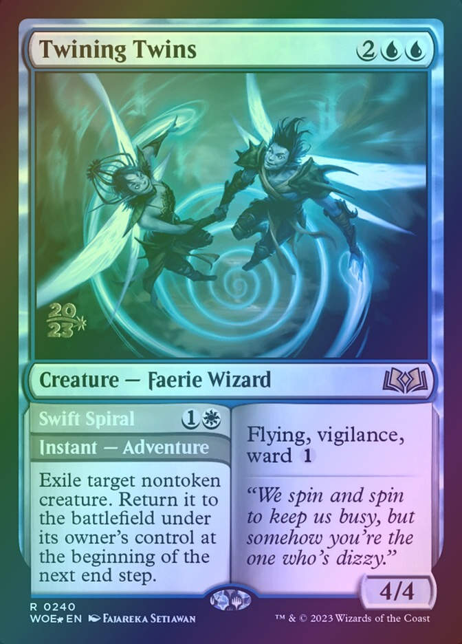 Twining Twins // Swift Spiral (PWOE) (240s) / Foil