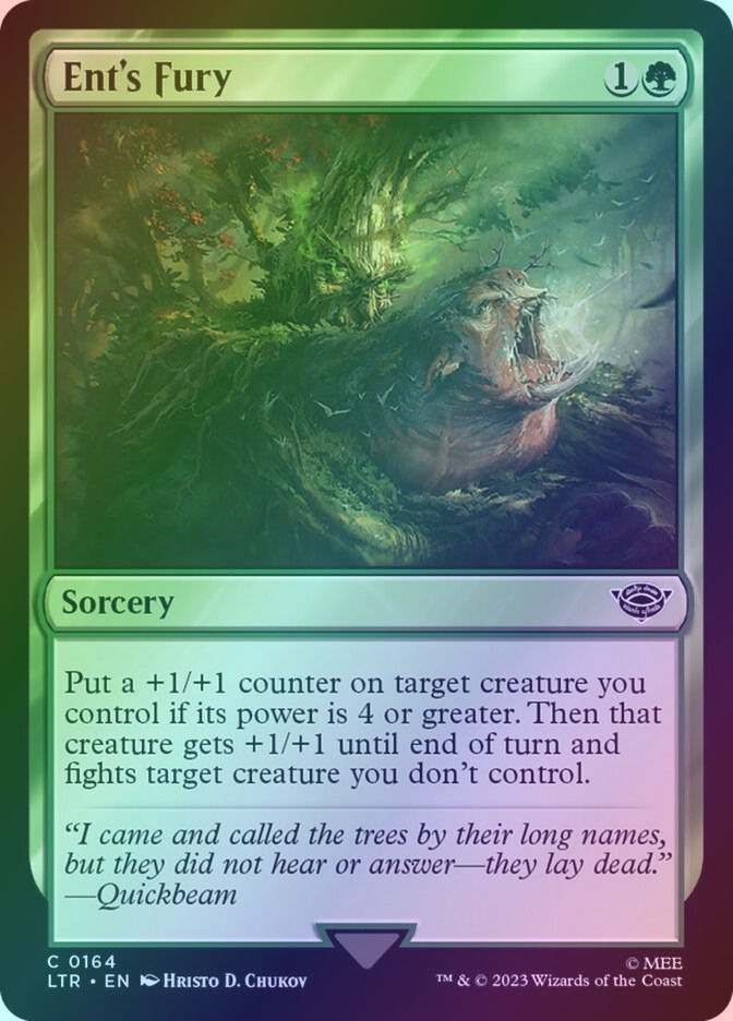 Ent's Fury (LTR) (164) / Foil
