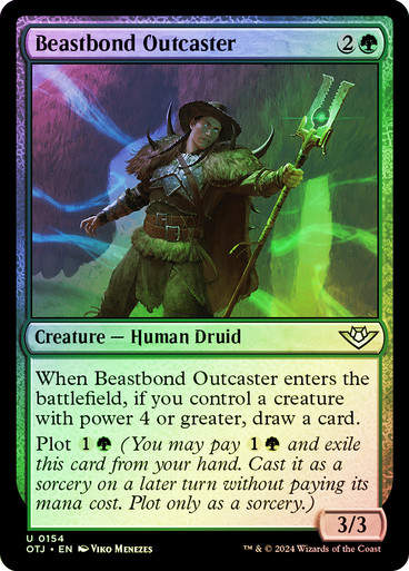 Beastbond Outcaster (otj) (154) / Foil