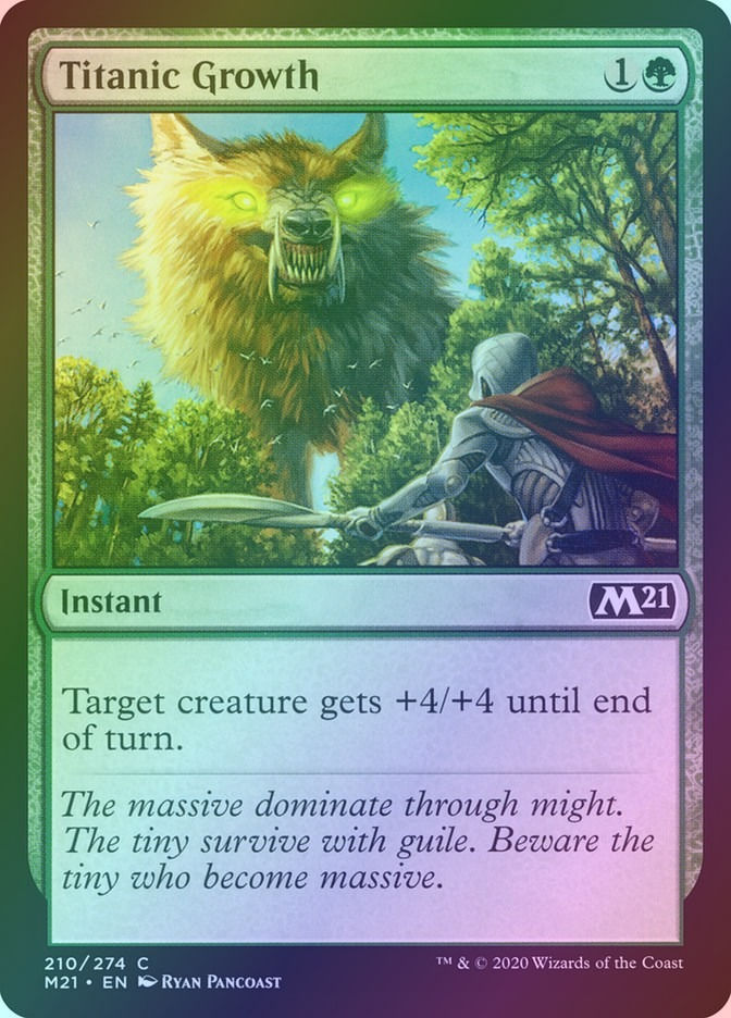 Titanic Growth (M21) (210) / Foil