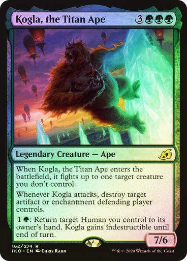 Kogla, the Titan Ape (IKO) (162) / Foil
