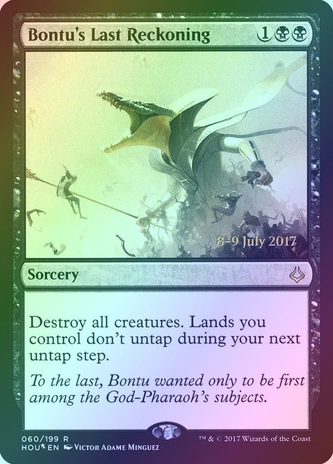 Bontu's Last Reckoning (PHOU) (60s) / Foil