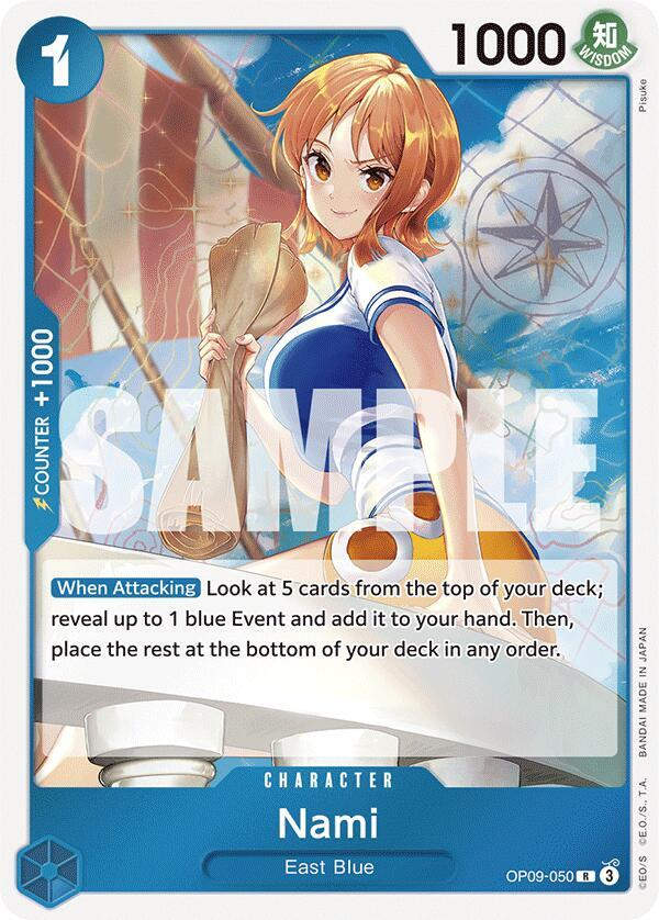 Nami (050) (OP09-050) / Foil
