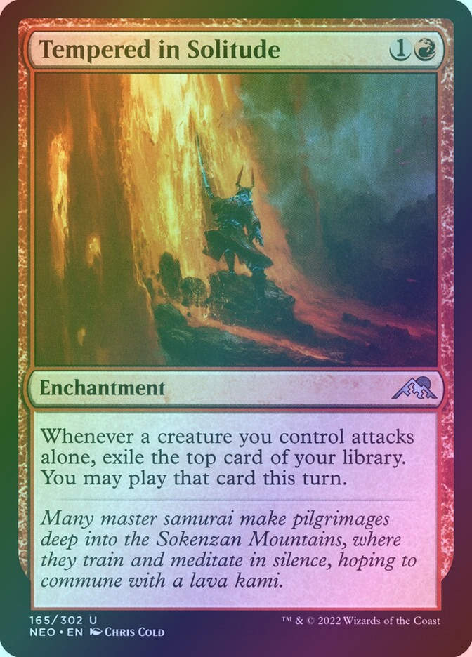 Tempered in Solitude (NEO) (165) / Foil